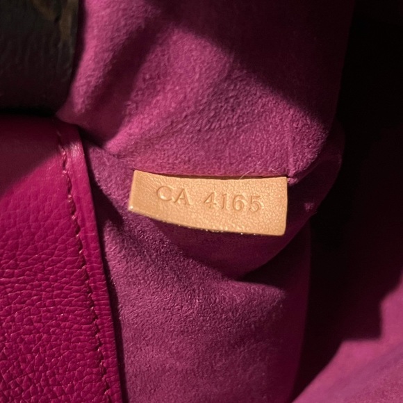 Authentic Louis Vuitton Monogram Pallas MM (Aurore) - Picture 15 of 16